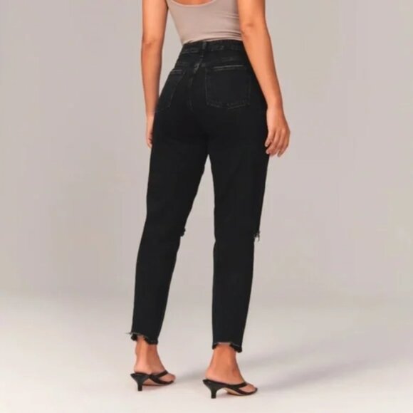 Abercrombie & Fitch High Rise Mom Jean - Picture 6 of 6